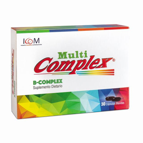 MULTICOMPLEX B-COMPLEX BLISTER X 2 CÁPSULAS